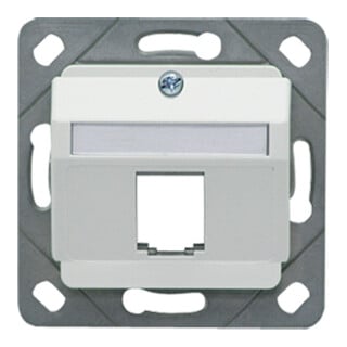 KERPEN DATACOM MegaLineNet Dose 1f. RAL9010,leer LKD9A4601070000