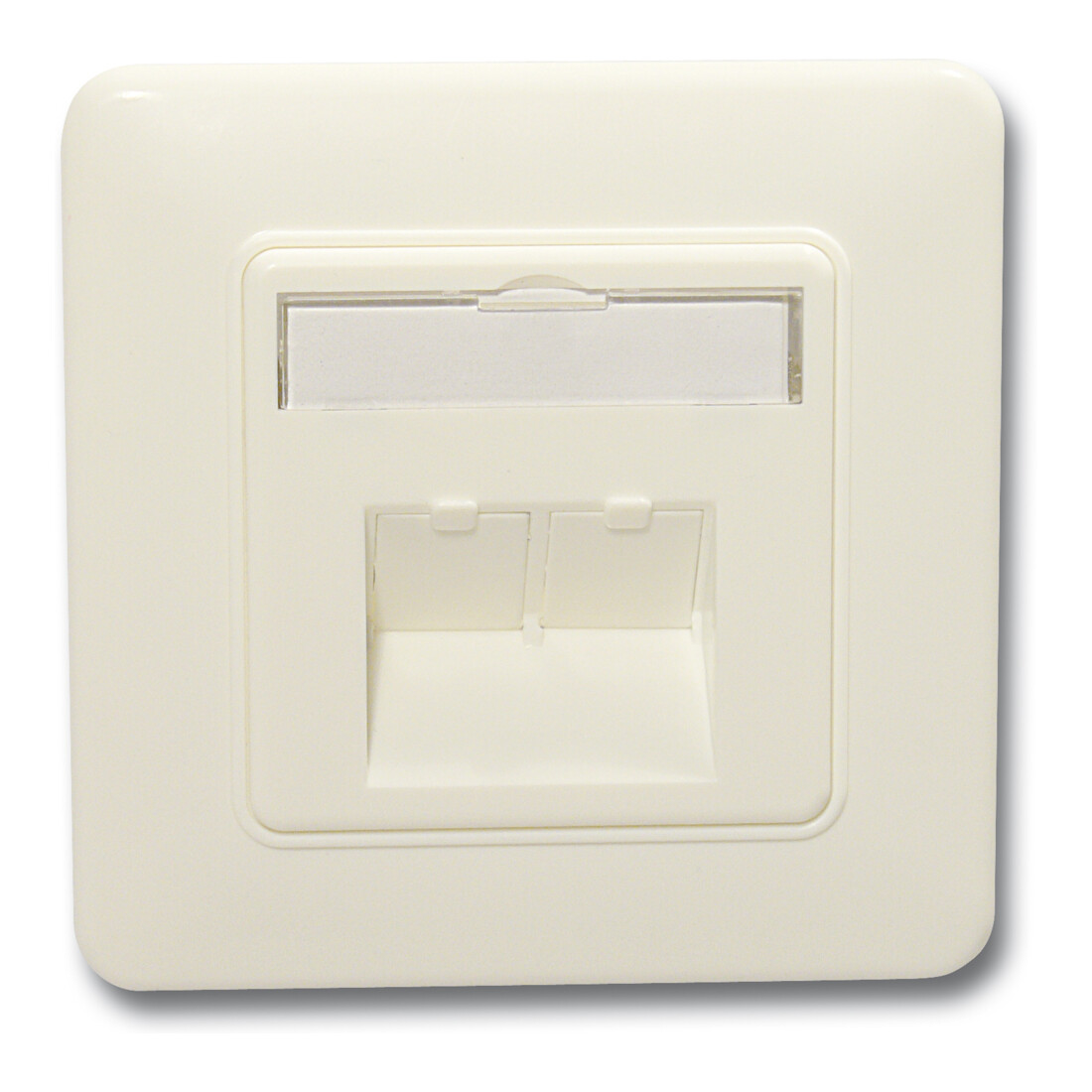 KERPEN DATACOM Prise murale Keystone double RAL9010 LKD9ZQ010110000
