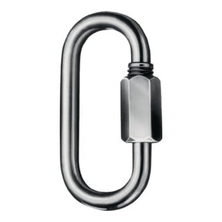 Kettenschnellverschluss Gr. 5 Innen-H.39mm Öffnungs-W. 6,5mm ZN