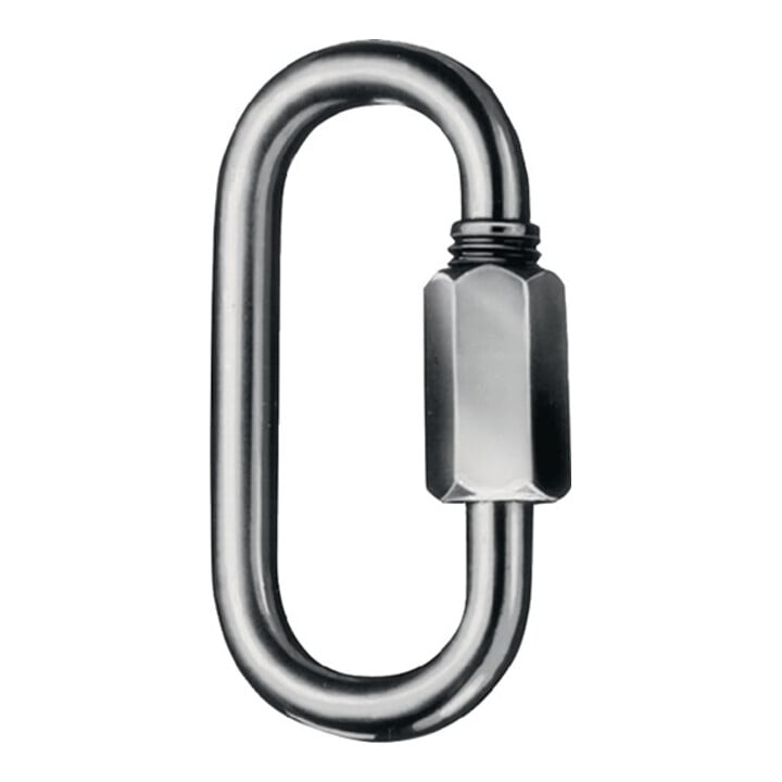 Kettenschnellverschluss Gr. 5 Innen-H.39mm Öffnungs-W. 6,5mm ZN