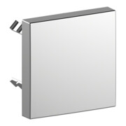 Keuco Abdeckblende Plan Care eck., f Rohrunterbr., SW-chrom gebürstet