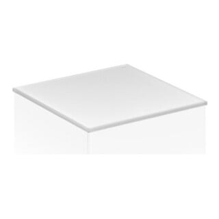 Keuco Abdeckplatte Edition 11 36,6x3x52,4cm, Gl. ca, kl, Unters. lack.