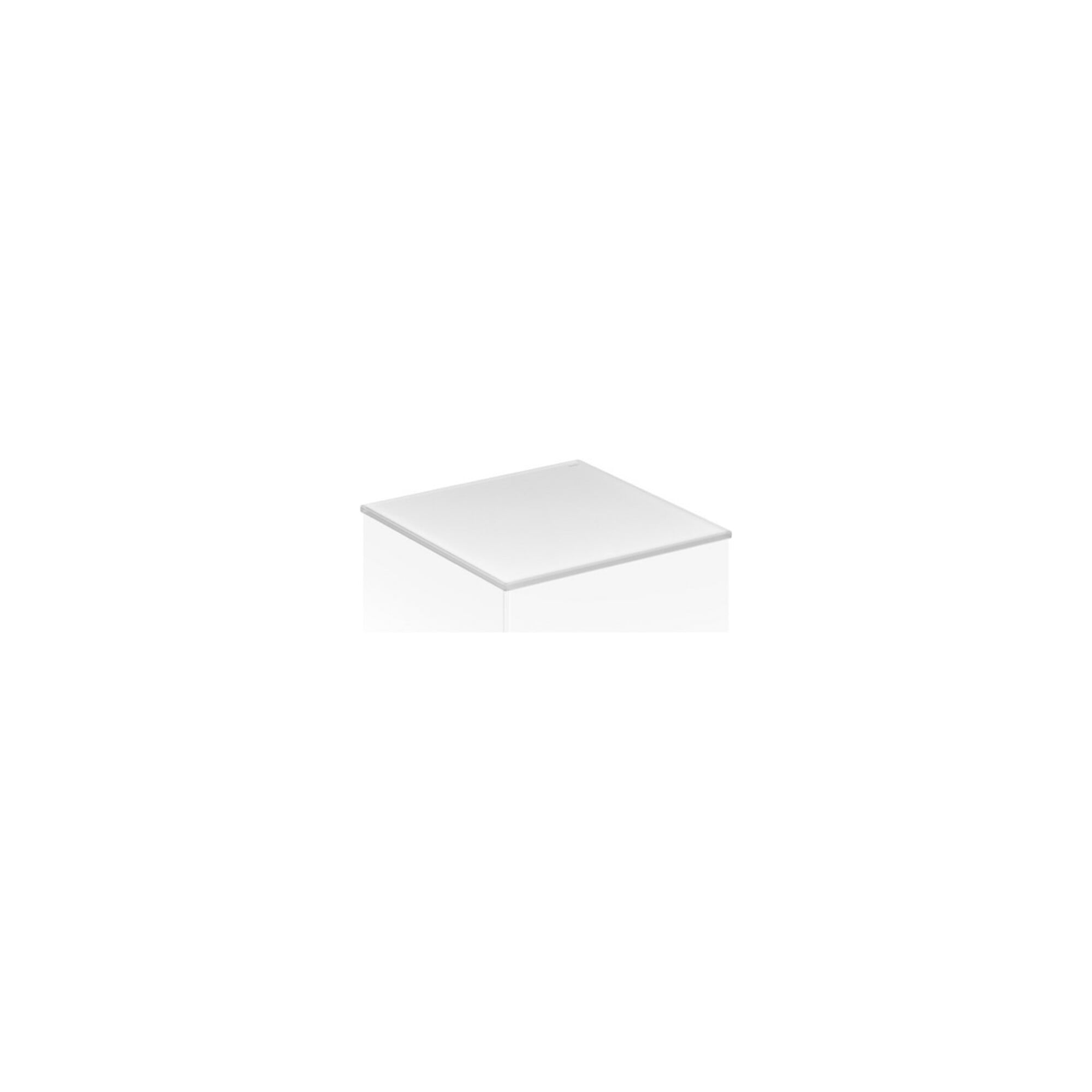 Keuco Abdeckplatte Edition 11 70,2x3x52,4cm, Gl. w, sat, Unters. lack.