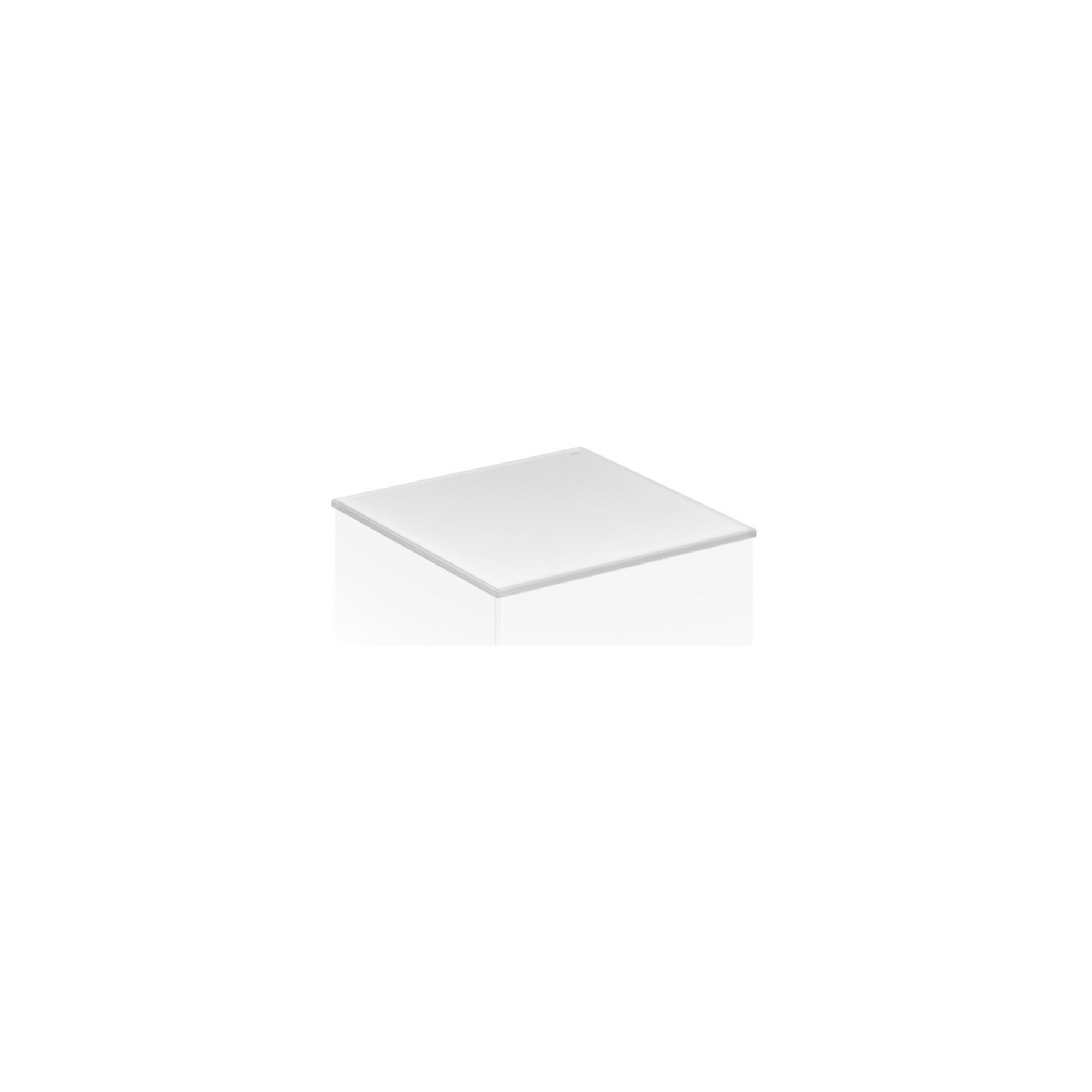 Keuco Abdeckplatte Edition 11 Planning 106,1x3x52cm, Gl. an, kl, Unters. lack.