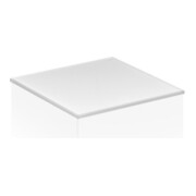 Keuco Abdeckplatte Edition 11 Planning 106,6x3x52cm, Gl. w, sat., Unters. lack.