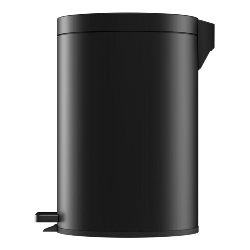 Keuco Abfallbehälter Standmodell, 5 l, schwarz matt
