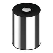 Keuco Abfallbehälter Plan 5 l, couvercle noir-gris, finition chrome