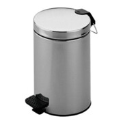 Keuco Abfalleimer 12 l, silber-eloxiert