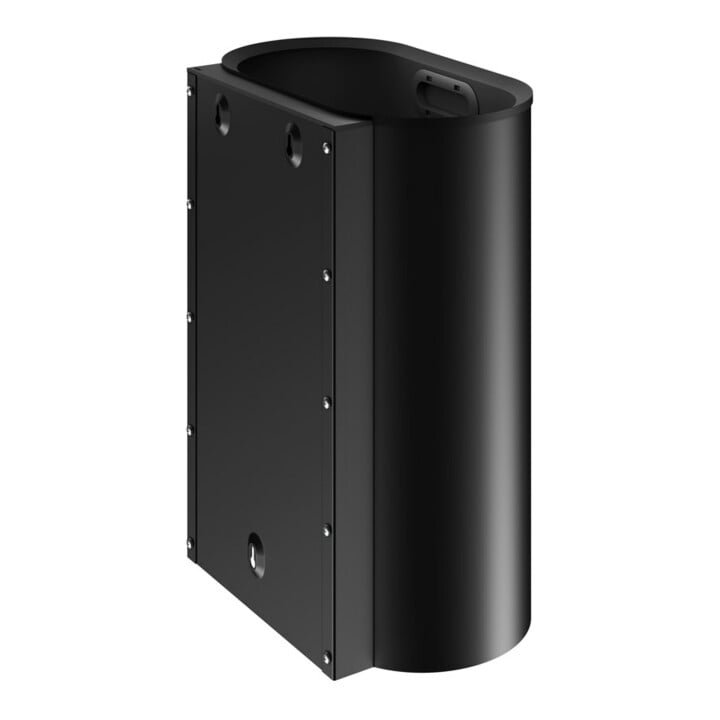 Keuco Abfallsammler Plan modèle mural, 30 l, noir mat
