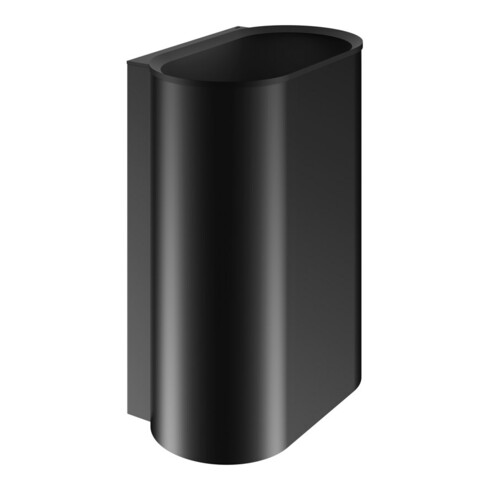 Keuco Abfallsammler Plan modèle mural, 30 l, noir mat