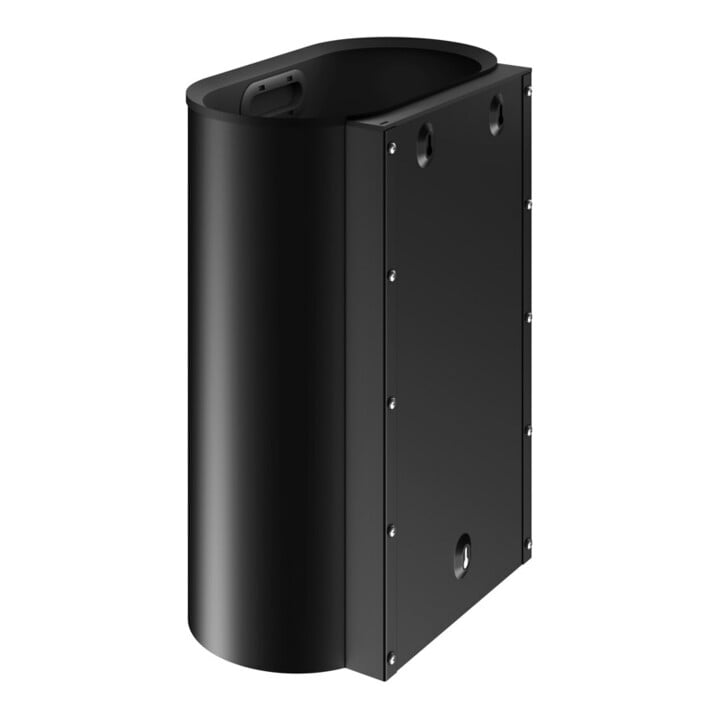 Keuco Abfallsammler Plan modèle mural, 30 l, noir mat