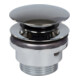 Keuco Ablaufgarnitur Push-Open, G 1 1/4, Aluminium-finish-1