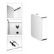 Keuco Adapterplatte AXESS verchromt-5