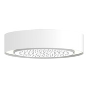 Keuco Applique de douche 400 mm, blanc, rouge, non dimmable, 3000 K