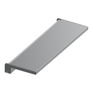 Keuco Applique L1 13602 Vis de remplacement pour panneau aggloméré 572x43,8x147,5mm argent/chrome
