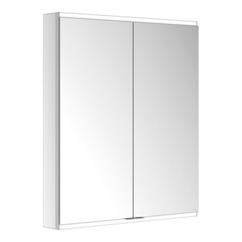 Keuco Armoire à miroir Royal Modular 2.0 800x900x120mm, sans SD, WV, 2 portes, éclairée