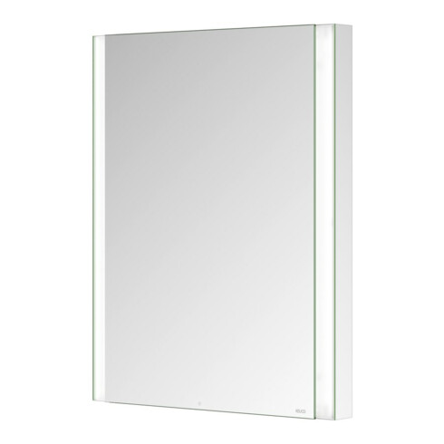 Keuco Armoire de toilette 1 porte Somaris 60x71x11,5cm, BL, raccord dr, miroir
