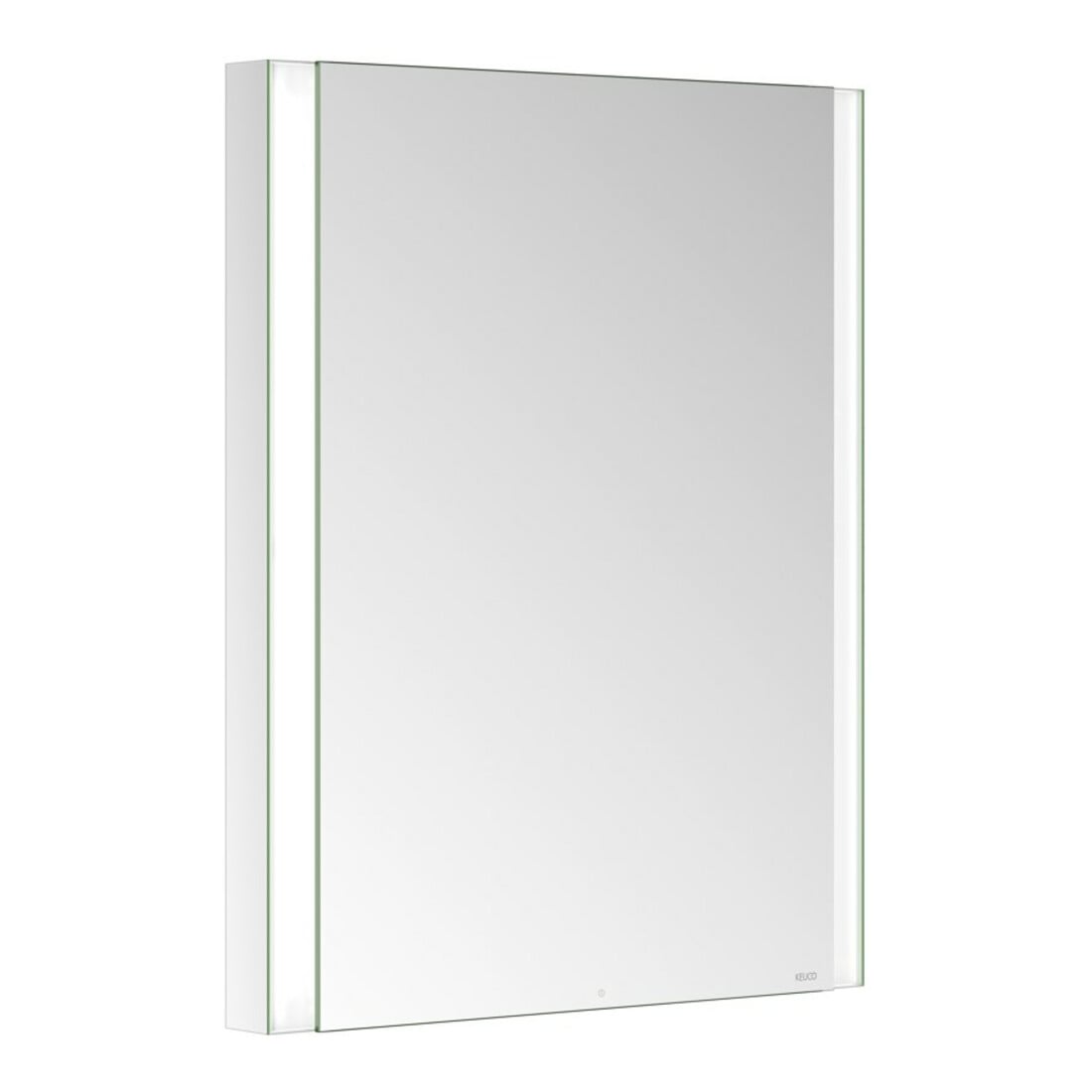 Keuco Armoire de toilette 1 porte Somaris 60x71x11,5cm, BL, raccord dr, miroir