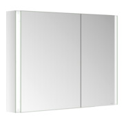 Keuco Armoire de toilette 2 portes Somaris 100x71x12,7 cm, vsp, WV, Hz, asym.-4