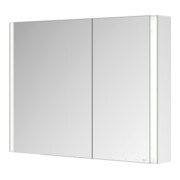 Keuco Armoire de toilette 2 portes Somaris 100x71x12,7 cm, vsp, WV, Hz, asym.-5