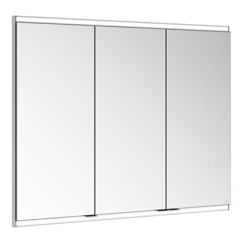 Keuco Armoire de toilette Royal Modular 2.0 1000x700x120mm, sans prise, blanc, 3 portes, éclairée