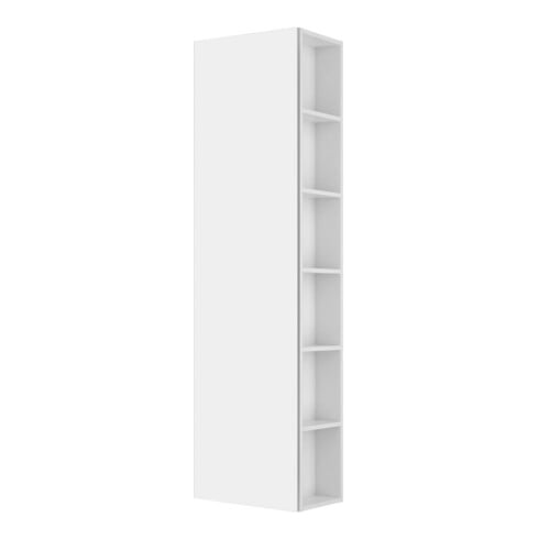 Keuco Armoire haute X-Line 48x175x30 cm, gauche, Rg R, D I m, Gl. I sat.