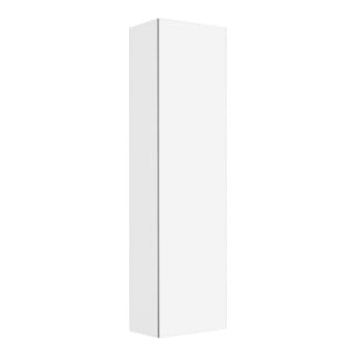 Keuco Armoire haute X-Line 48x175x30cm, 1 porte, gauche, blanc brillant, verre blanc clair