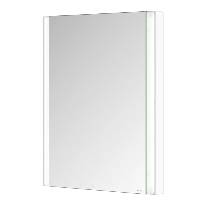 Keuco Armoire miroir 1 porte Somaris 60x71x11,5cm, BL, H, Conn. dr, blanc mat