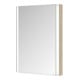 Keuco Armoire miroir 1 porte Somaris 60x71x11,5cm, blanc, gauche, éclairage intégré-5