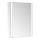 Keuco Armoire miroir 1 porte Somaris 65x73x13 cm, WV, Hz, raccord dr, verni-5