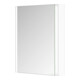 Keuco Armoire miroir 1 porte Somaris 65x73x13cm, applique, raccord gauche, blanc mat-2