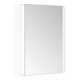 Keuco Armoire miroir 1 porte Somaris 65x73x13cm, applique, raccord gauche, blanc mat-4