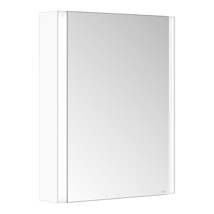 Keuco Armoire miroir 1 porte Somaris 65x73x13cm, WV, Hz, Conn. g, bl. ma