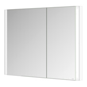 Keuco Armoire miroir 2 portes Somaris 100x71x11,5 cm, blanc mat, WE, asy, miroir Hz.-4