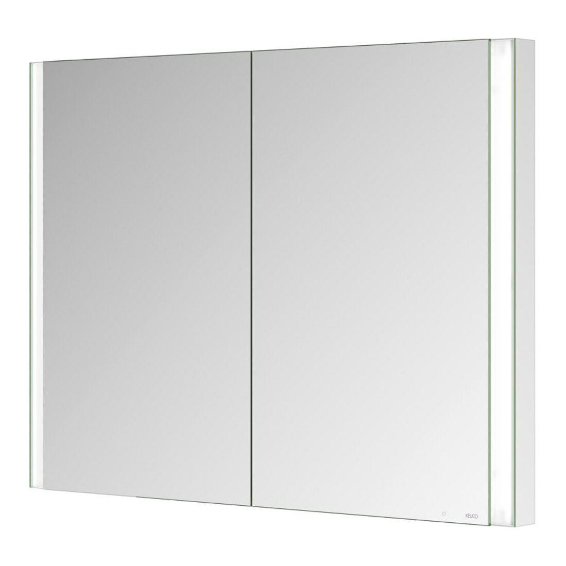 Keuco Armoire miroir 2 portes Somaris 100x71x11,5 cm, miroir, encastrable mural