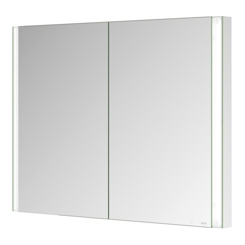 Keuco Armoire miroir 2 portes Somaris 100x71x11,5 cm, miroir, encastrable mural
