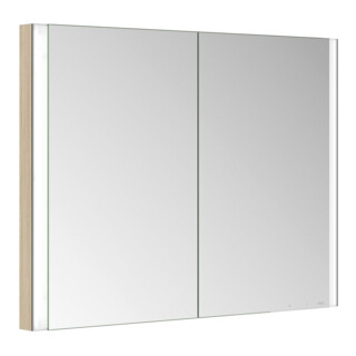 Keuco Armoire miroir 2 portes Somaris 100x71x11,5cm, E h Déc., BL, Miroir-Gz.