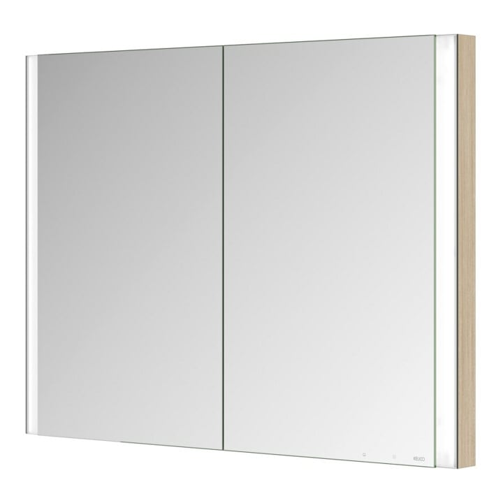 Keuco Armoire miroir 2 portes Somaris 100x71x11,5cm, E h Déc., BL, Miroir-Gz.