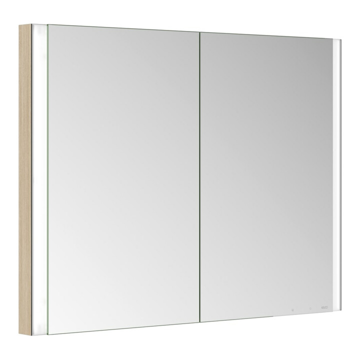 Keuco Armoire miroir 2 portes Somaris 100x71x11,5cm, E h Déc., BL, Miroir-Gz.