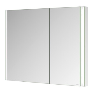Keuco Armoire miroir 2 portes Somaris 100x71x11,5cm, vsp, BL, asy, miroir Hz.