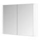 Keuco Armoire miroir 2 portes Somaris 100x71x12,7 cm, blanc mat, applique, miroir HZ-2