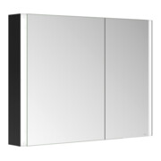 Keuco Armoire miroir 2 portes Somaris 100x71x12,7 cm, s m, WV, Hz, asym.-5