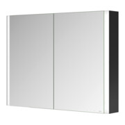 Keuco Armoire miroir 2 portes Somaris 100x71x12,7cm, s ma, en saillie, miroir H-2