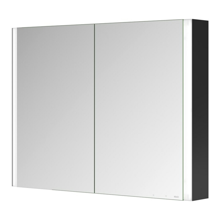 Keuco Armoire miroir 2 portes Somaris 100x71x12,7cm, s ma, en saillie, miroir H