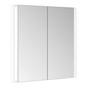 Keuco Armoire miroir 2 portes Somaris 80x71x11,5 cm, blanc, chauffage miroir-2