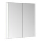 Keuco Armoire miroir 2 portes Somaris 80x71x11,5 cm, blanc mat, encastrable mural-1