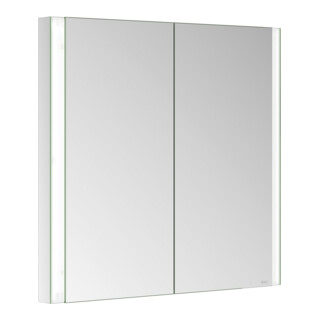 Keuco Armoire miroir 2 portes Somaris 80x71x11,5 cm, miroir, encastrable mural