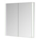 Keuco Armoire miroir 2 portes Somaris 80x71x11,5 cm, miroir, encastrable mural-2
