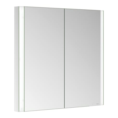 Keuco Armoire miroir 2 portes Somaris 80x71x11,5 cm, miroir, encastrable mural