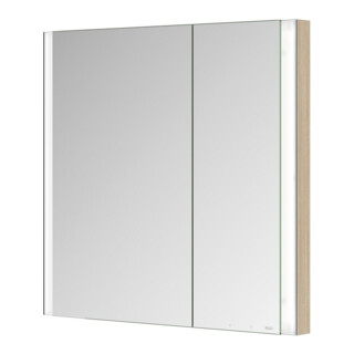 Keuco Armoire miroir 2 portes Somaris 80x71x11,5cm, H I P, BL, asy, Hz